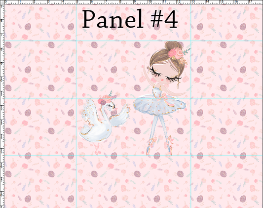 R108 Tiny Dancer Finale - Dancer Panels - Panel #4 - Brown Hair (18x23)