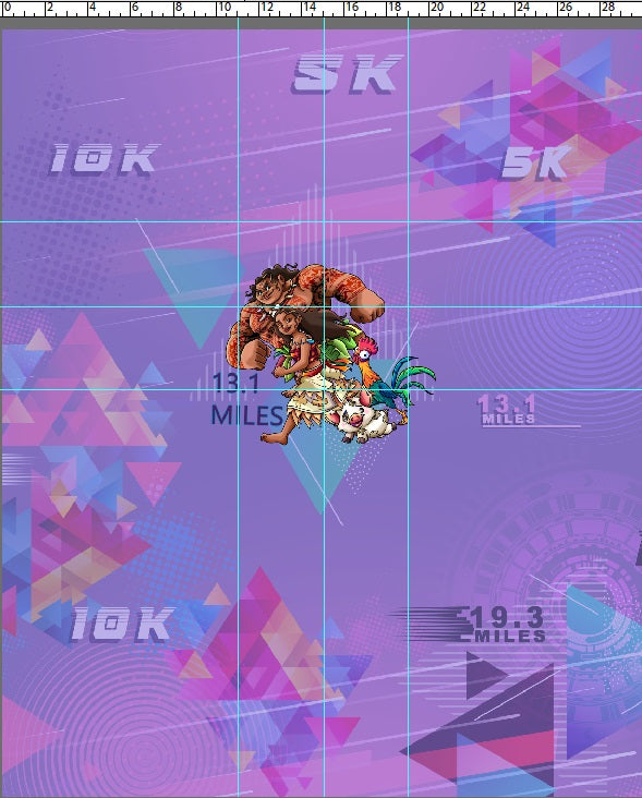 Run Like a Princess - PANEL - ADULT - HALF