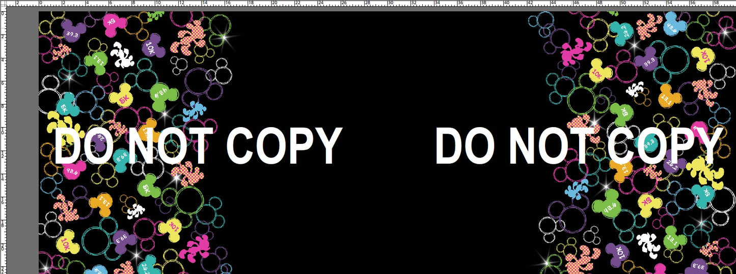 Special Pre-order Run for the Castle - Marathon - Cheers to 30 Years - Double Border - Silhouettes - Black