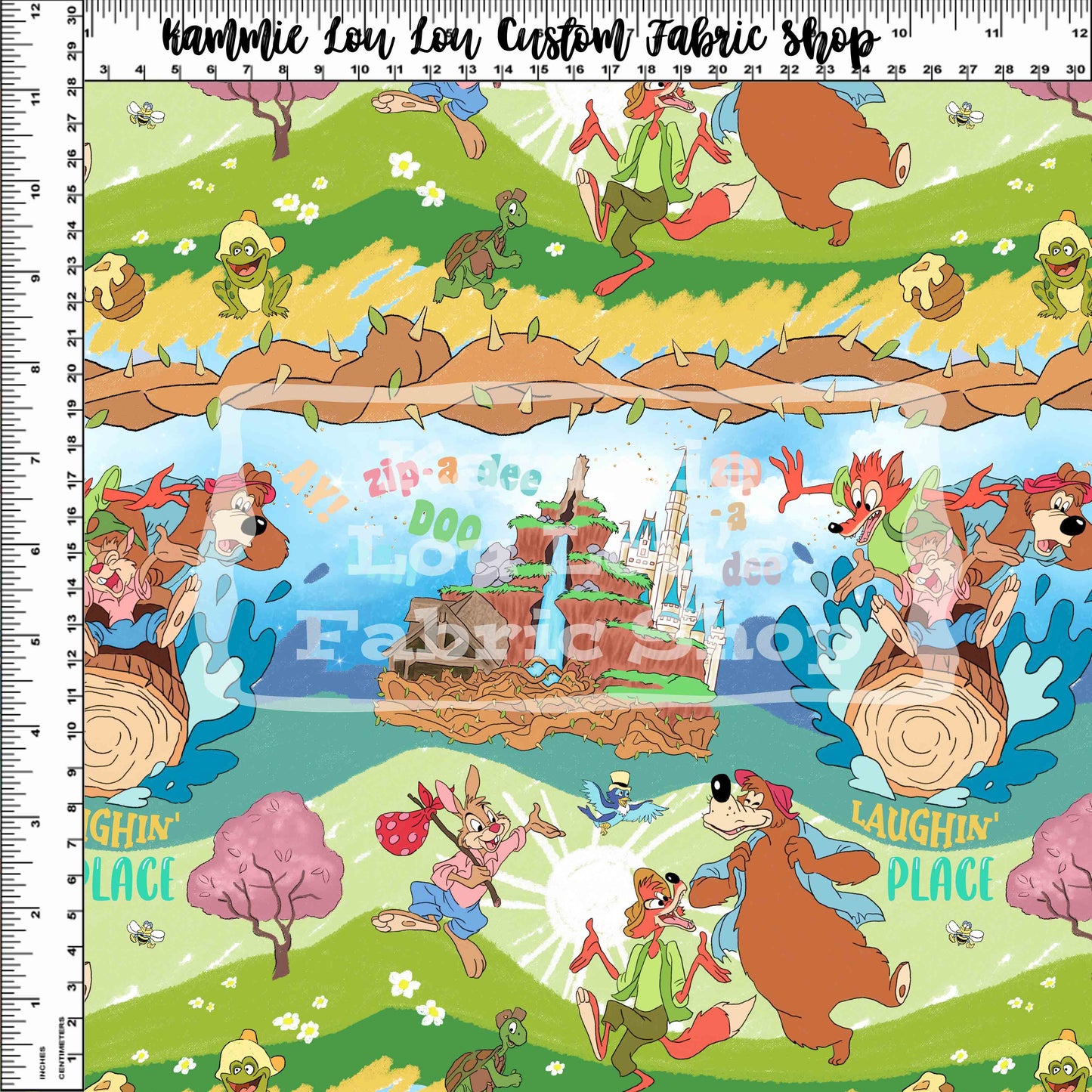 Splish Splash - Scenic Rows - Regular Scale