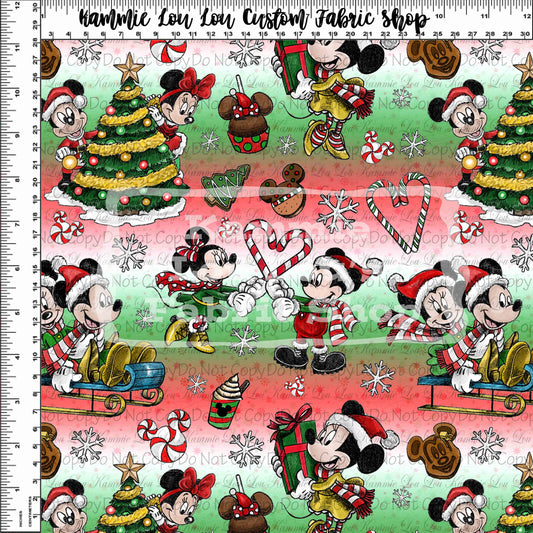 A MOUSE CAROL - Ombre Toss - Regular Scale