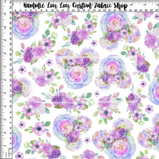 R109 TOP 50 - Best Day Ever - Floral Silhouettes Blues