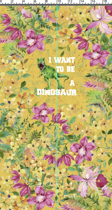 R108 Prehistoric Paradise - Want to be a Dino (ALL PANELS) - I Want to Be - CHILD - YELLOW