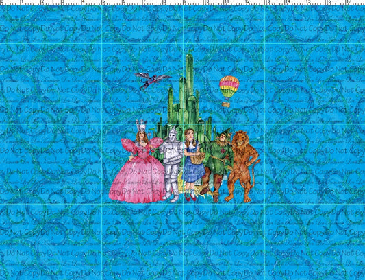 R126 Journey to Oz - Panel - CHILD - Blue