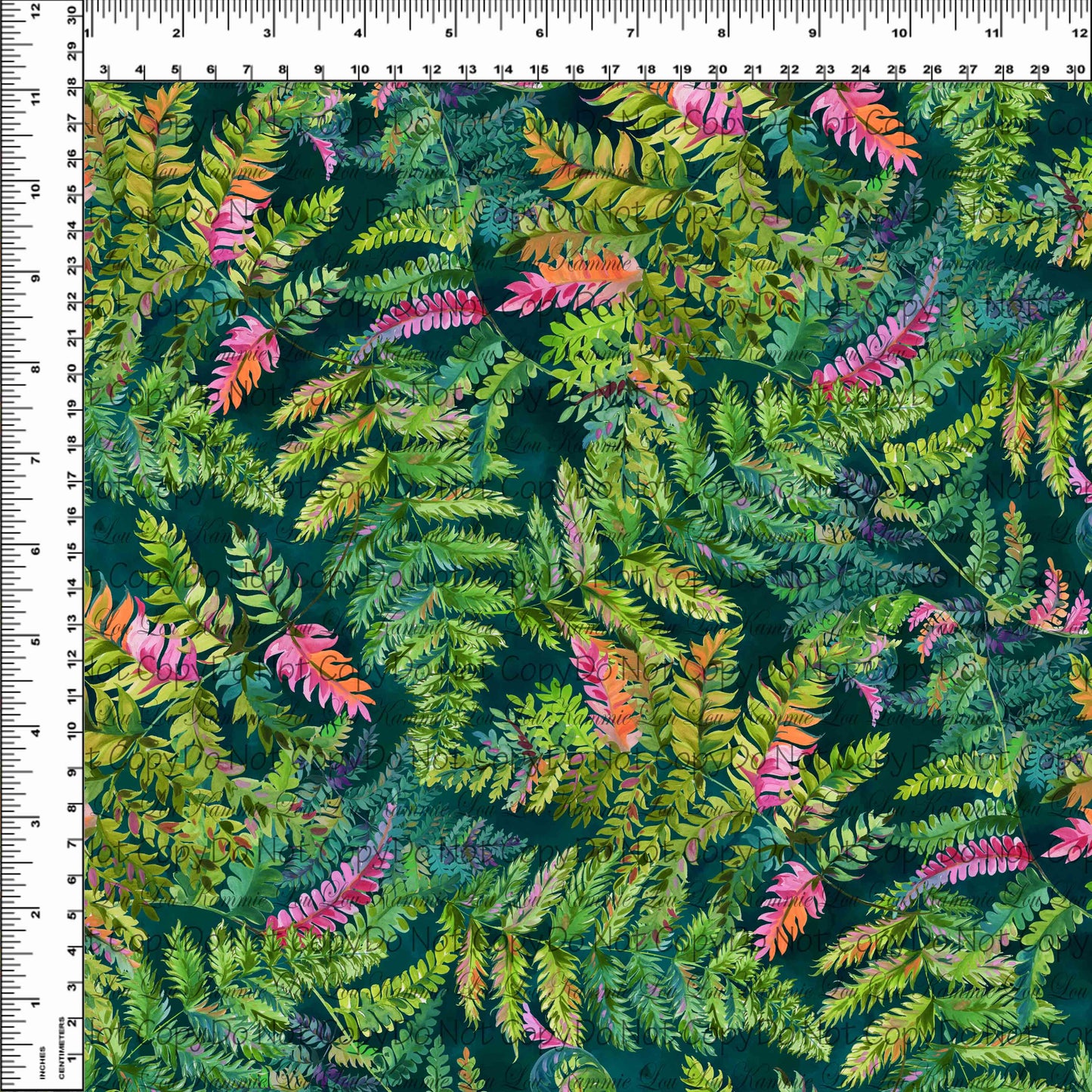 R108 Prehistoric Paradise - Green Foliage