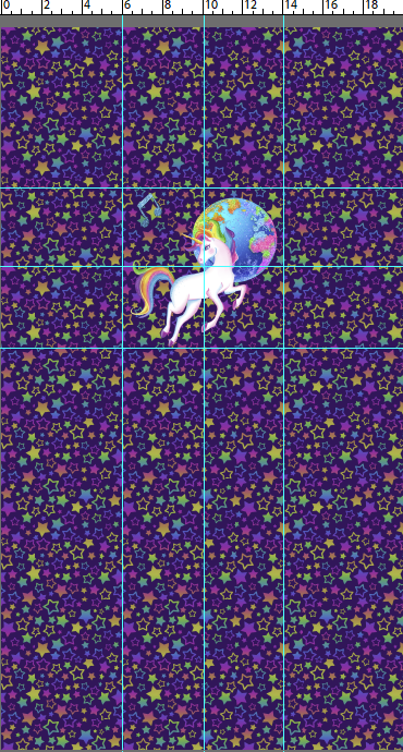 R107 Rainbow Friends - Unicorn - PANEL - CHILD