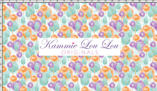 Woodland - White Stacked Multi Trees