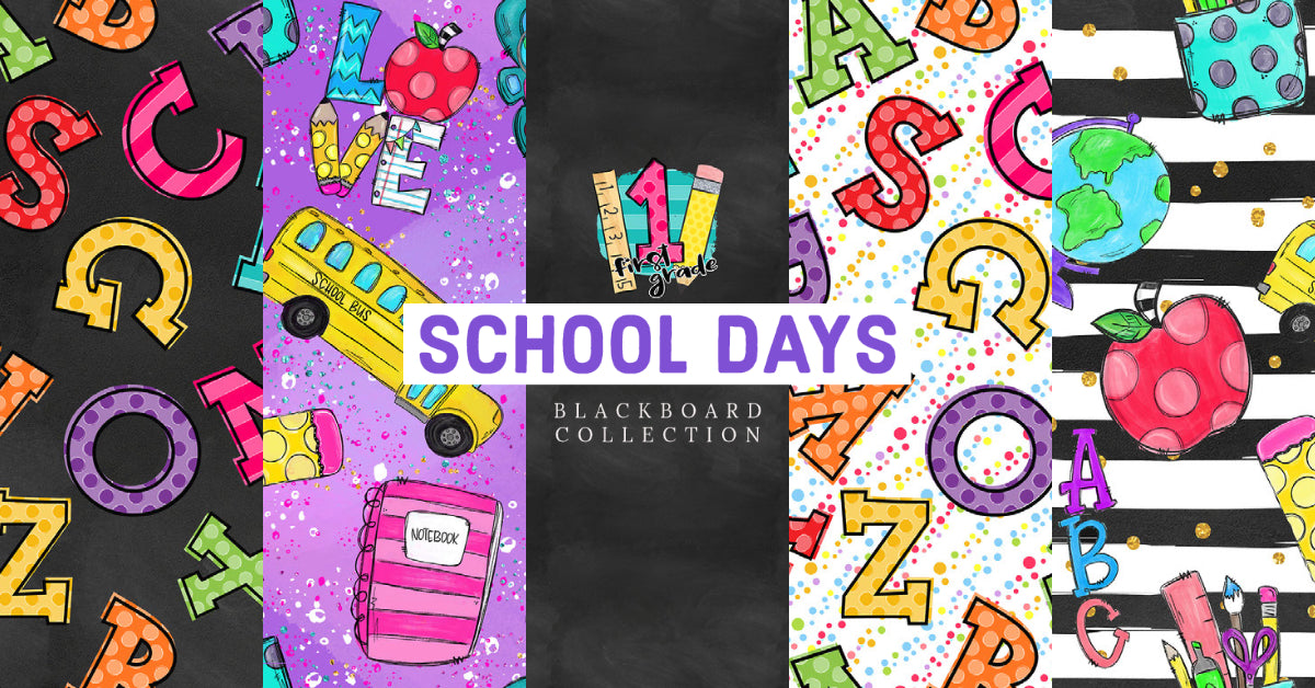 School Days - Chalkboard  - KLL Collection