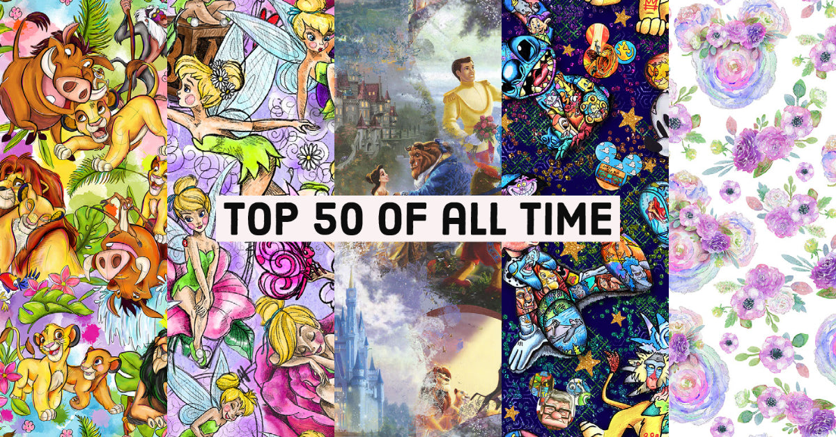 TOP 50 MOST POPULAR PRINTS - RE-RUN (1st 25)  - KLL Collection
