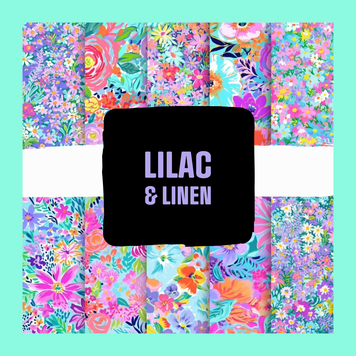 Lilac & Linen Florals