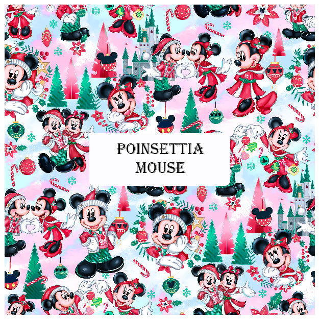 Poinsettia Mouse - OSP Collection