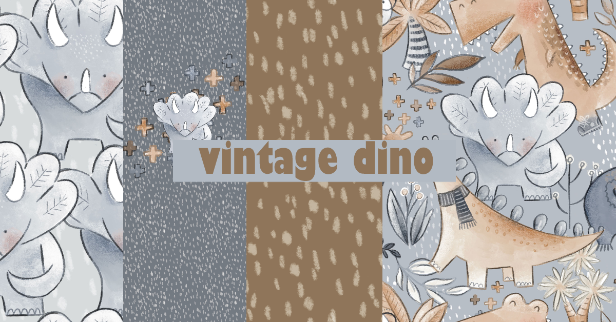 Vintage Dino  - KLL Collection
