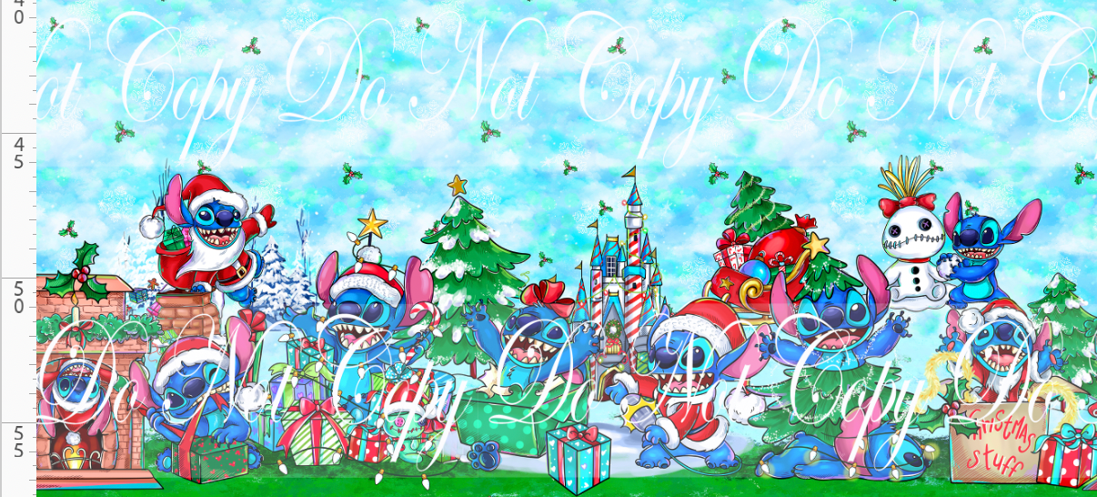 626 Christmas-double border