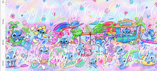 626 Cutie - Double Border - Rainbow