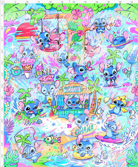 626 Cutie - Full Size Blanket Panel 58W x 72H