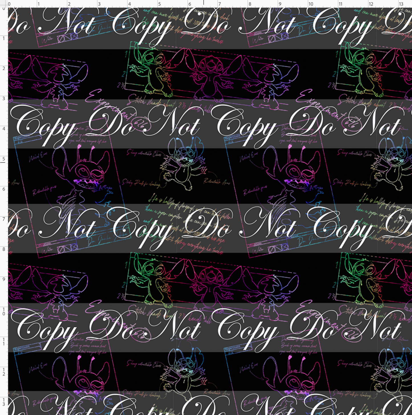 626 Doodle Disasters - Main - Colorful on black - regular scale