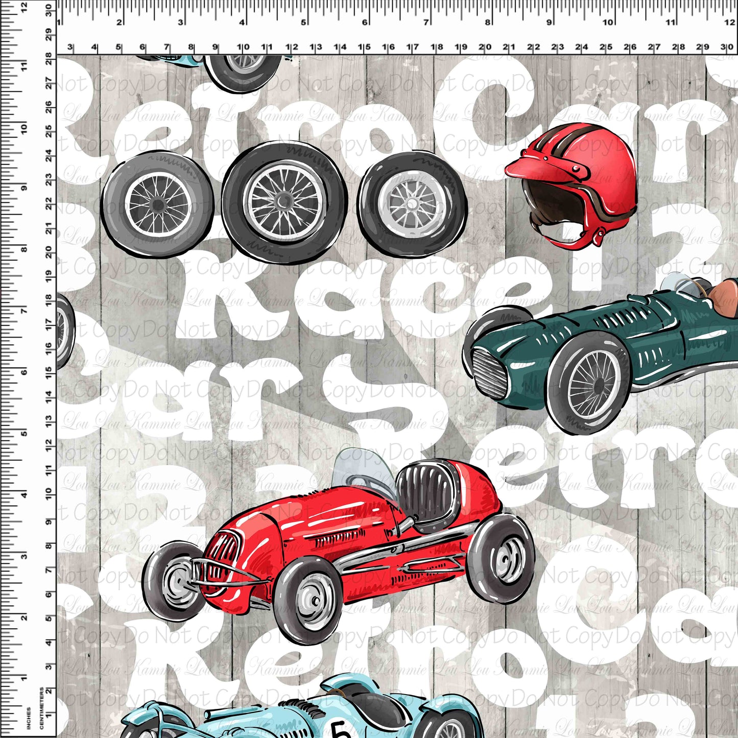 Grease & Gears - Retro Racecar Main