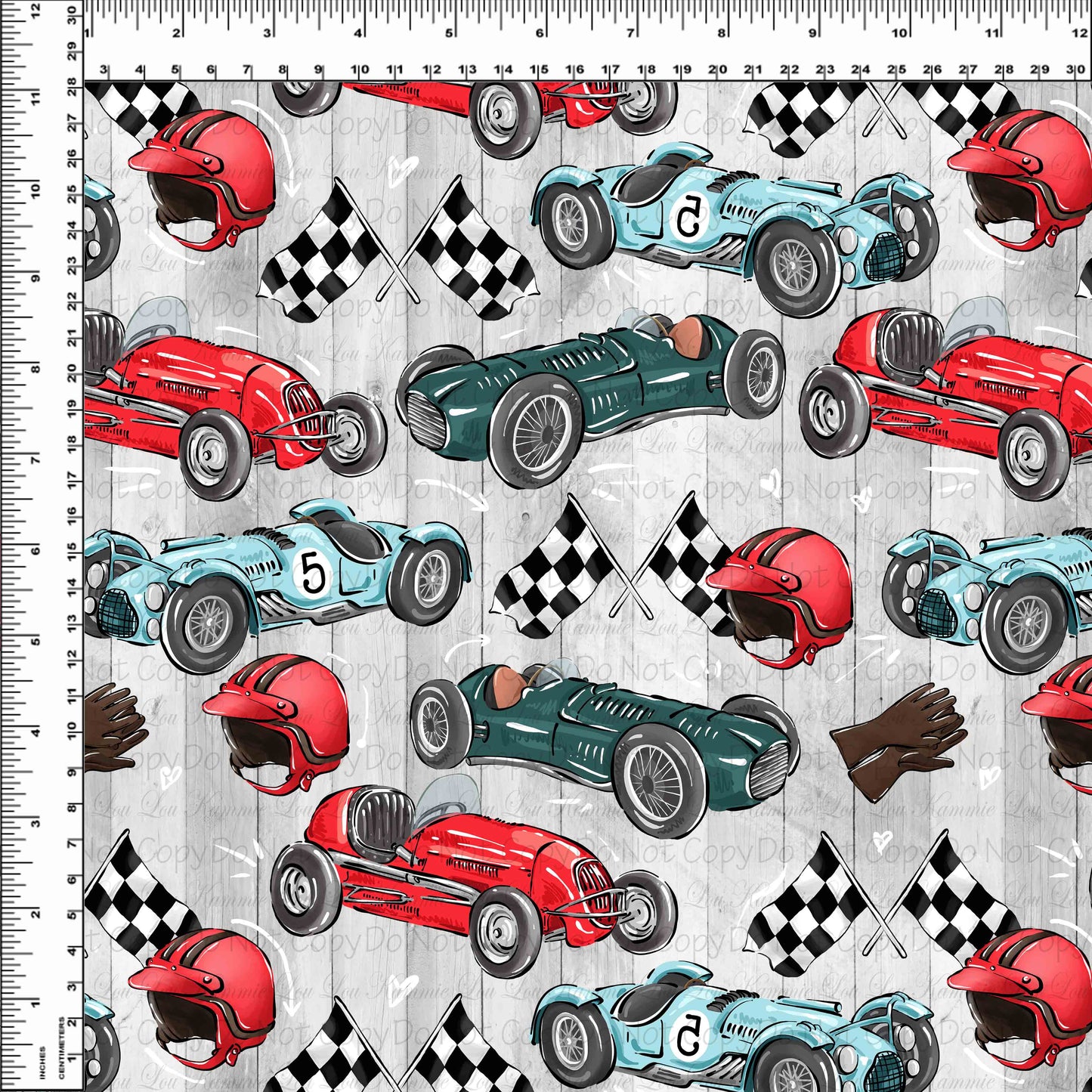 Grease & Gears - Race car Toss