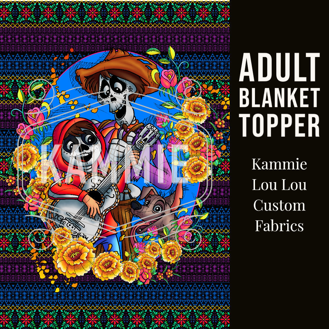 A Family's Story - Full Size Blanket Panel 58W x 72H