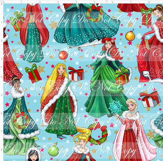 A Very Princess Christmas - Main - Blue - Regular Scale