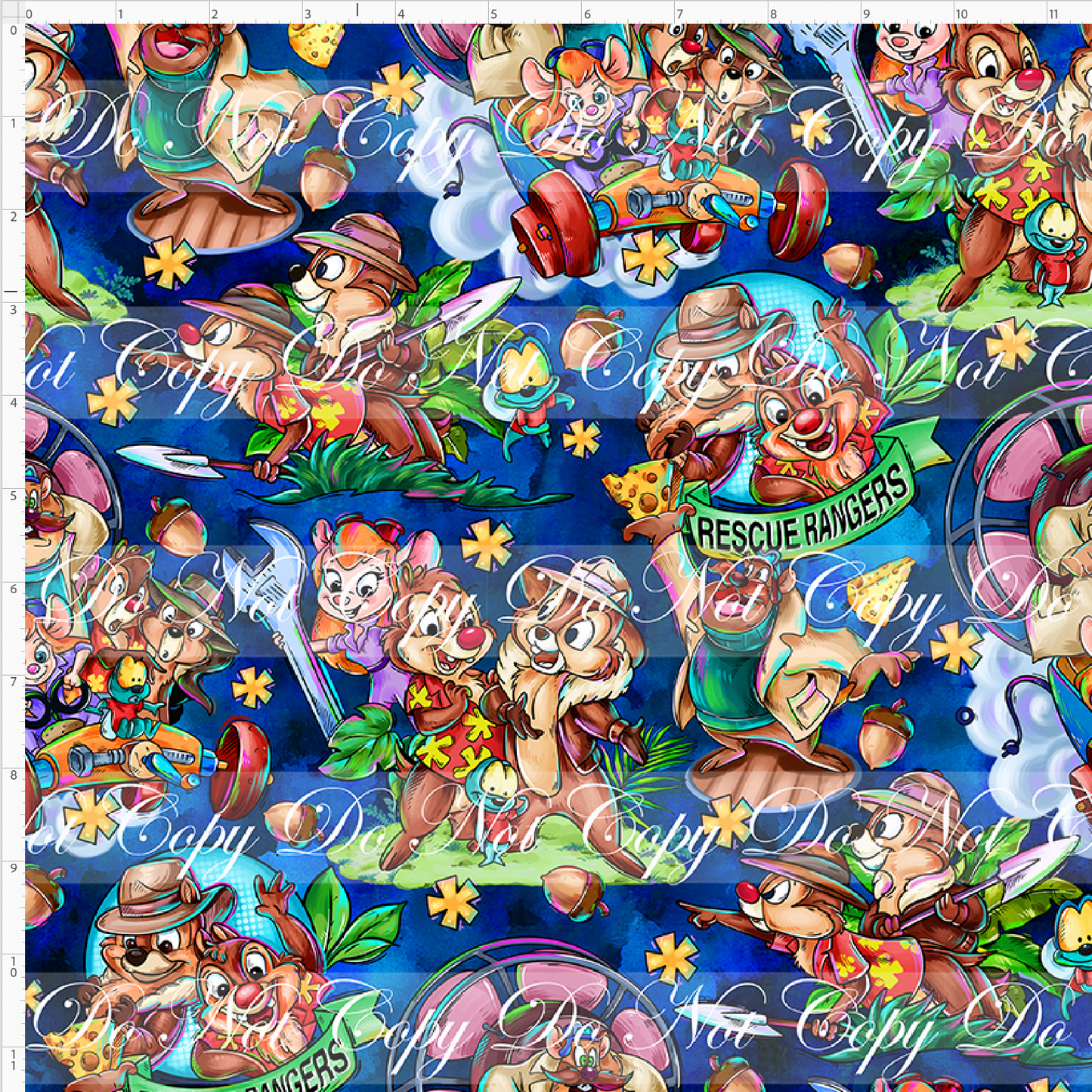 Acorn Adventures - Main - Regular Scale - Dark Blue