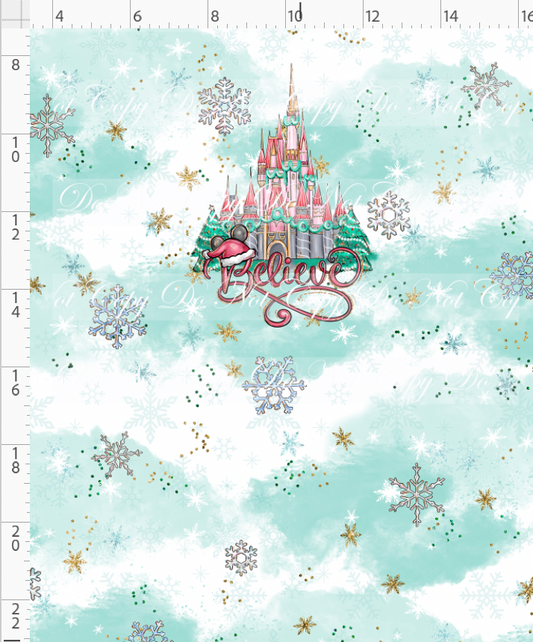 Advent Christmas Collection-panel-blue-believe-child