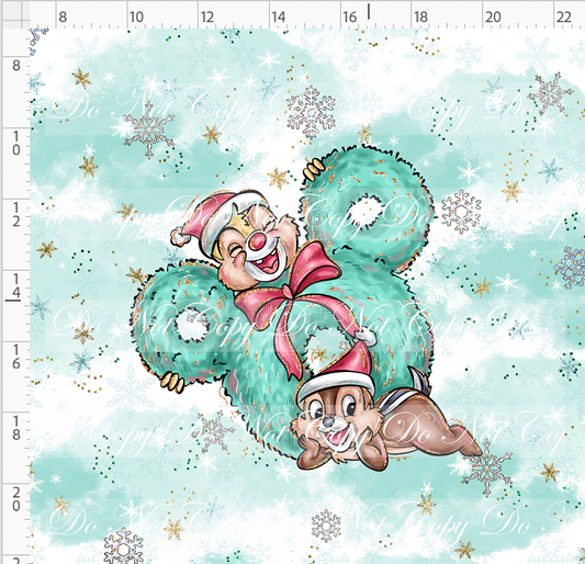 Advent Christmas Collection-panel-blue-chipmunk-adult