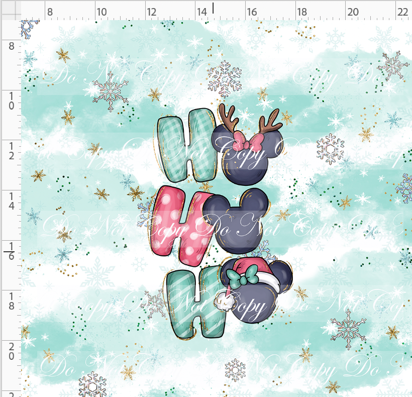 Advent Christmas Collection-panel-blue-hoho-adult