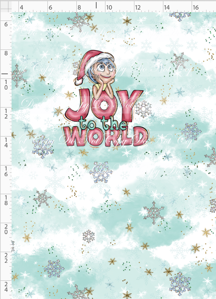 Advent Christmas Collection-panel-blue-joy-child