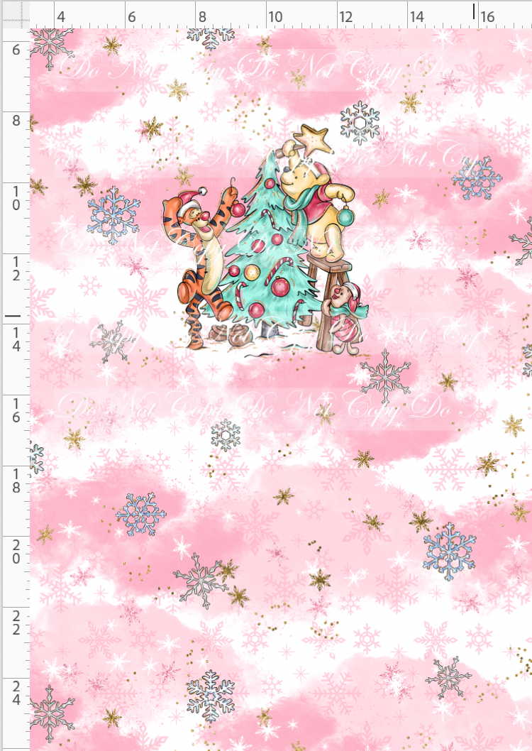 Advent Christmas Collection-panel-pink-bear crew-child