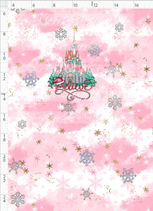 Advent Christmas Collection-panel-pink-believe-child