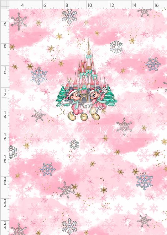 Advent Christmas Collection-panel-pink-mouse-child