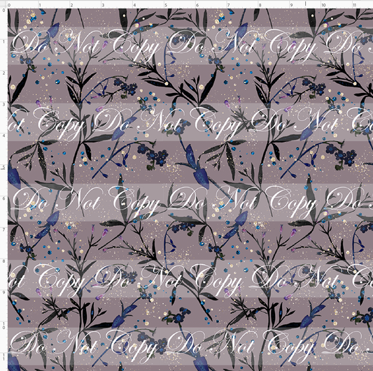 After Midnight - Grey Mini Floral