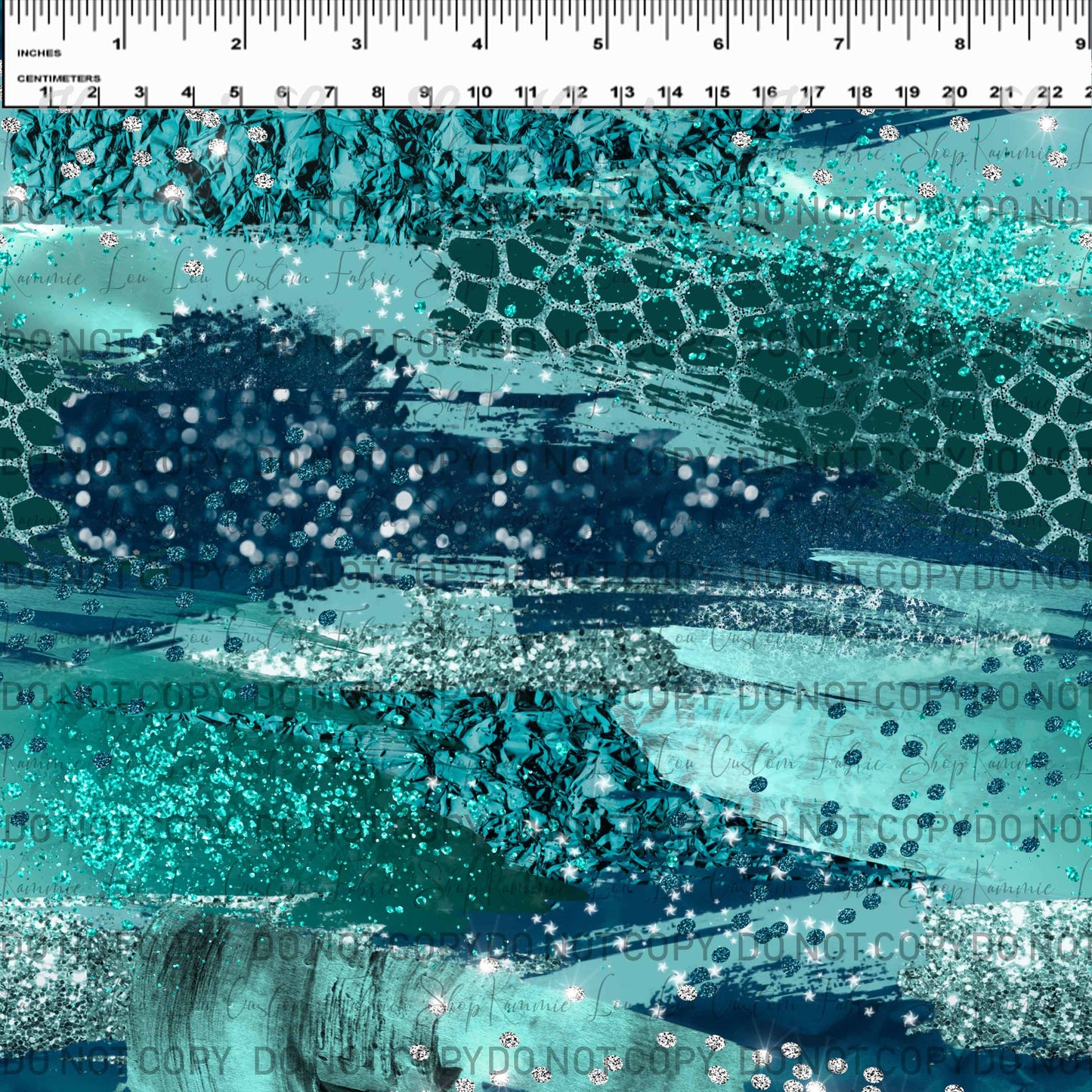 Endless Essentials: Kammieland Signature Strokes - Teal Navy