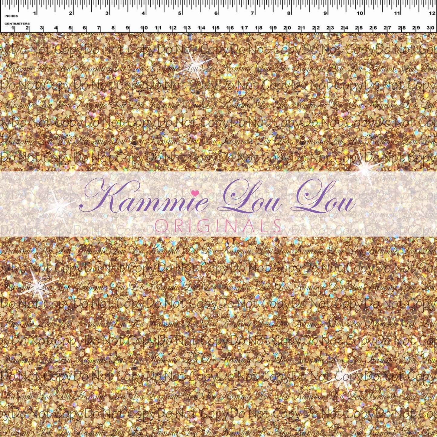 Endless Essentials: Kammieland Glitters - Gold