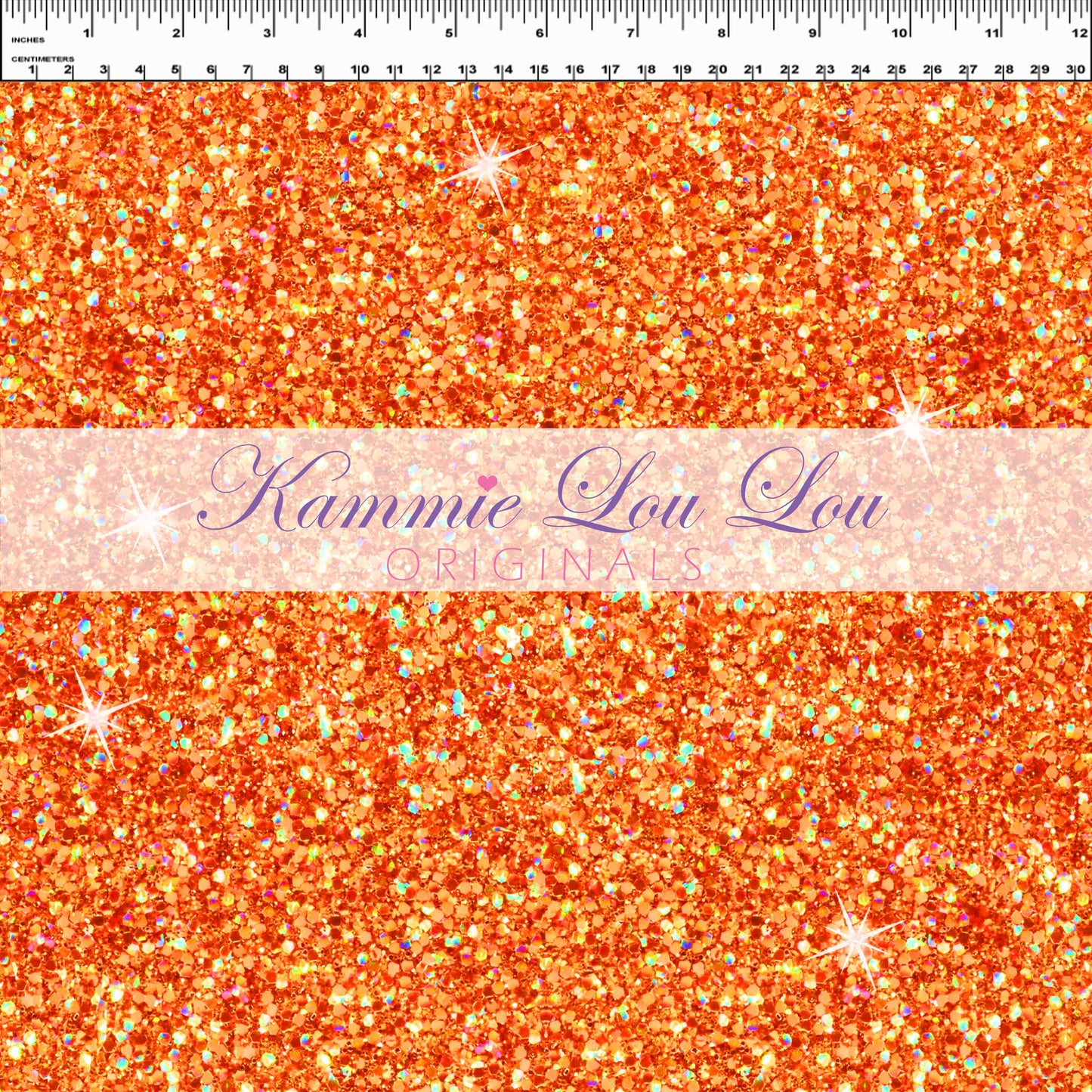Endless Essentials: Kammieland Glitters - Orange