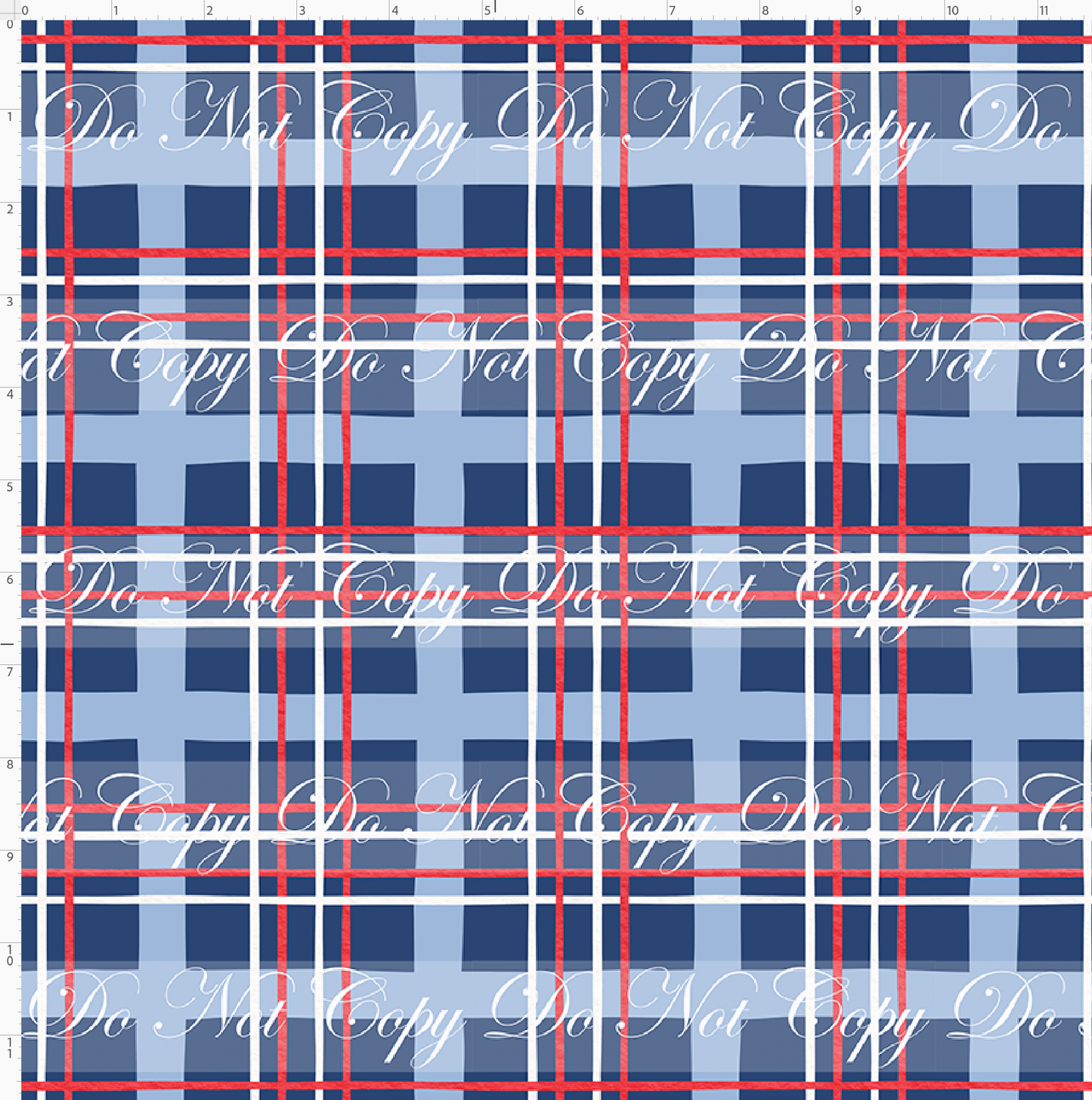 American Heritage - Plaid - Regular scale