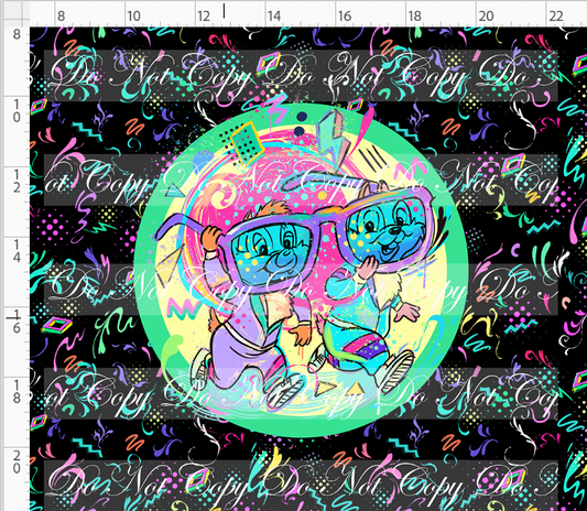 Artistic 80s-Panel-Black-Chipmunk-adult