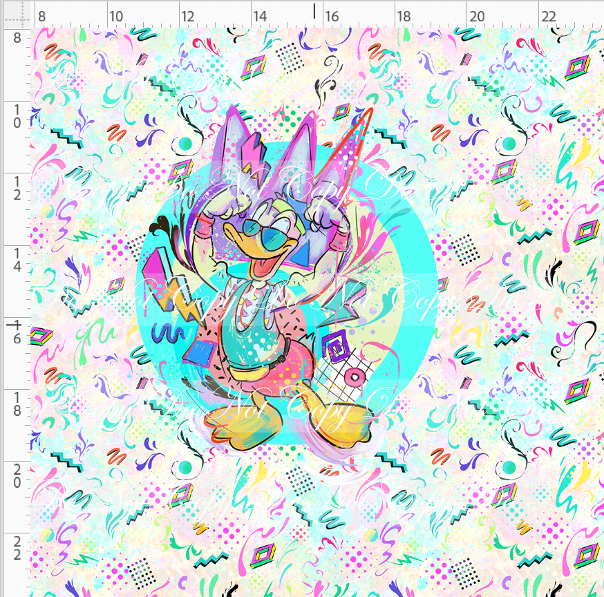 Artistic 80s-Panel-Light Pastel-Boy Duck-adult