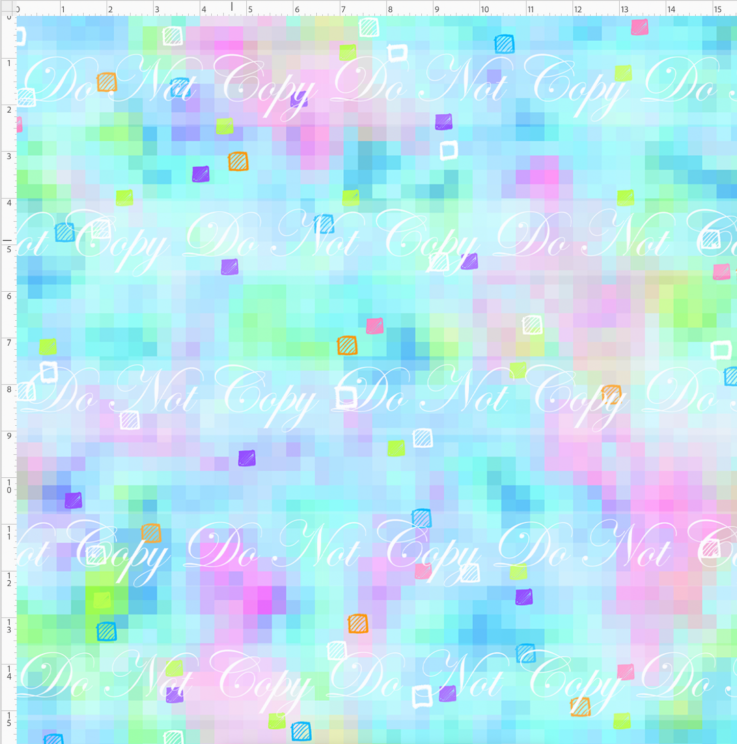 Artistic Miners - Block Coordinate - Colorful