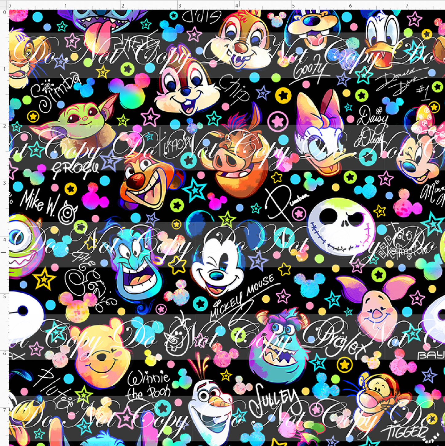 Autographs & Icons - Heads with Signatures - Black - small scale