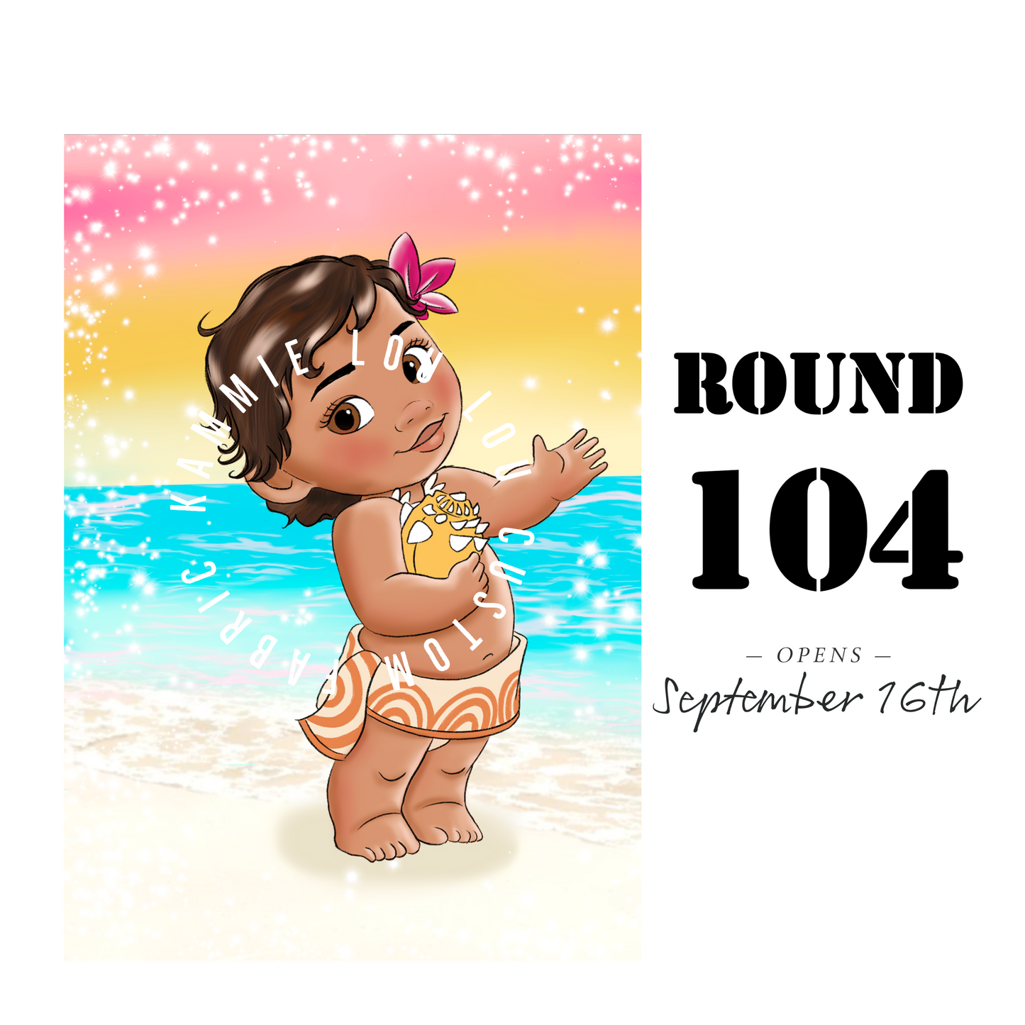 Baby Mo - Full Size Blanket Panel 58W x 72H