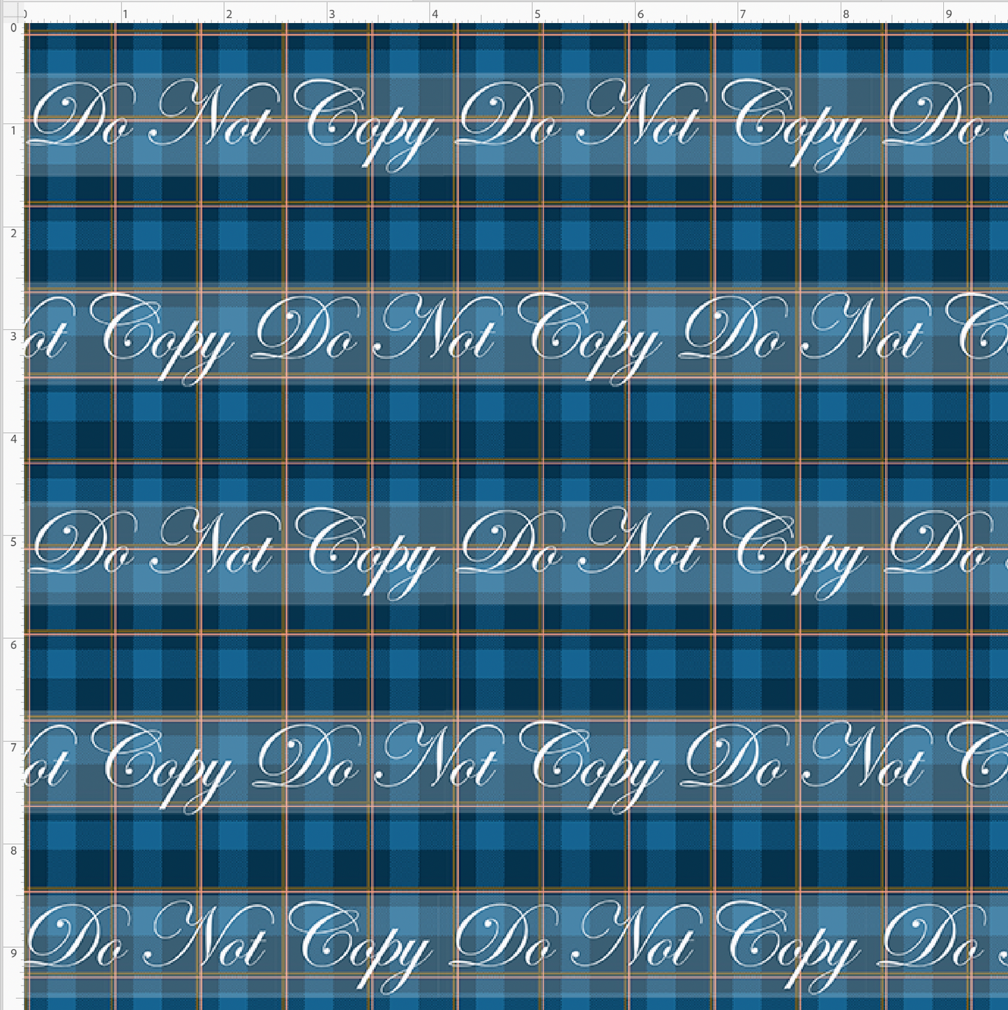Be Brave - Blue Plaid
