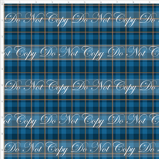 Be Brave - Blue Plaid