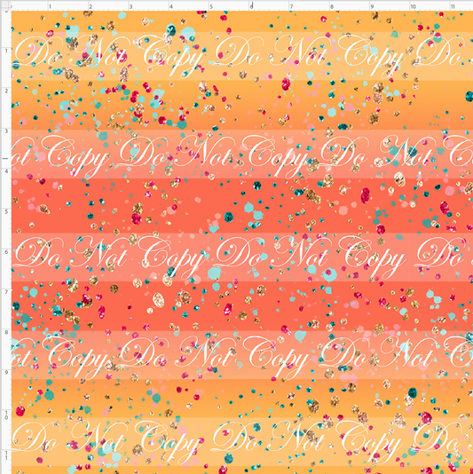 Be Brave - Orange Ombre