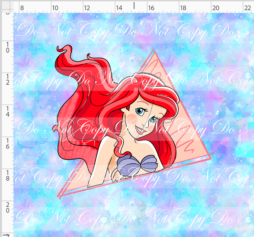 Beneath the Waves - Panel - ADULT - Blue