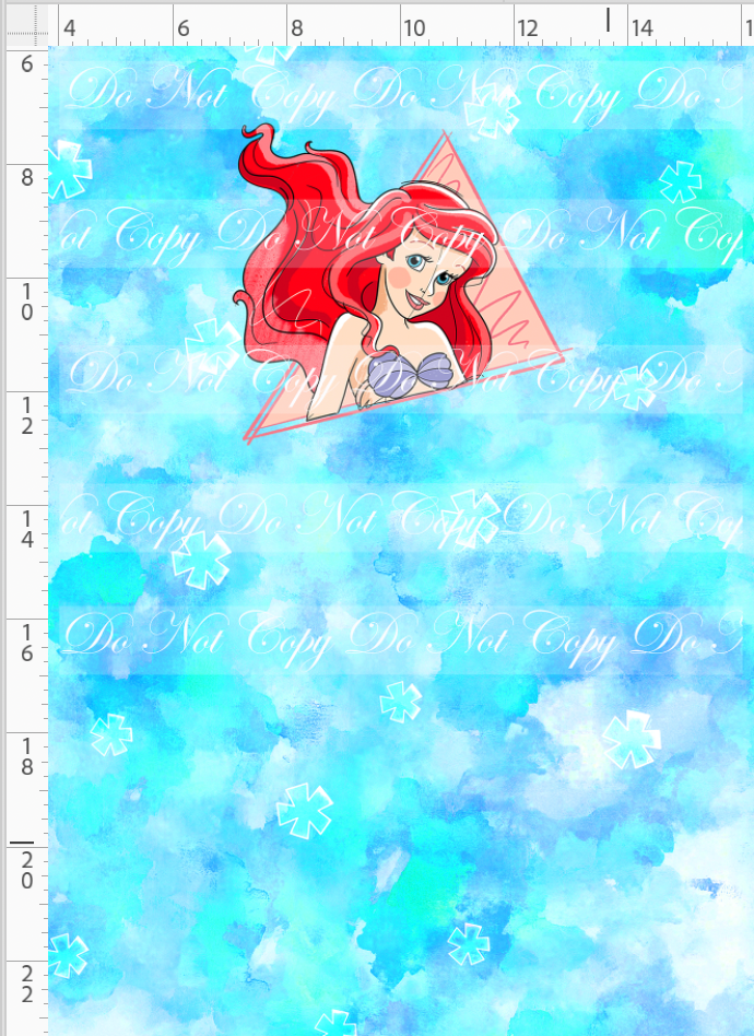 Beneath the Waves - Panel - CHILD - Teal