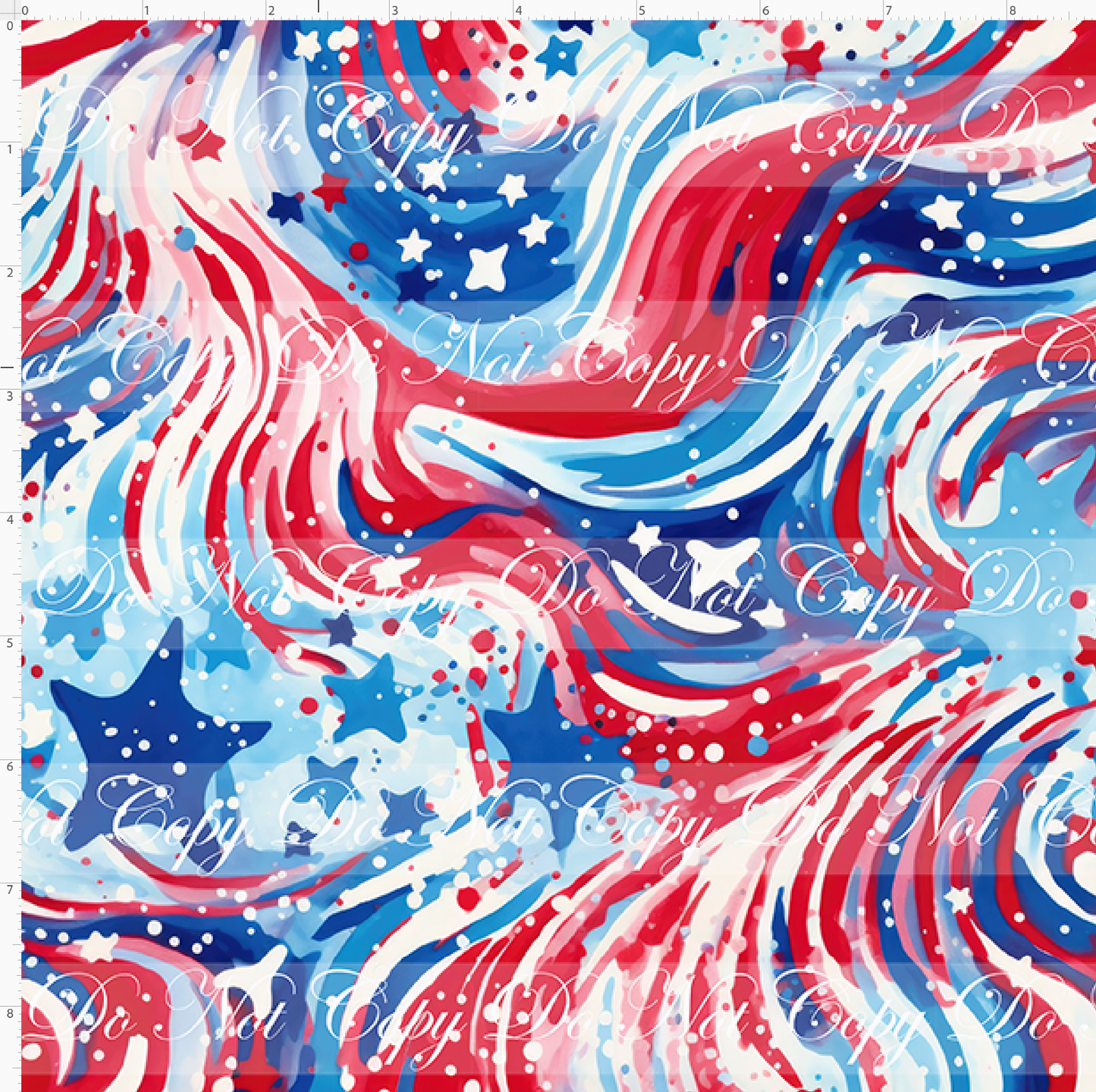 Blossoms & Burst - Flag - Regular Scale