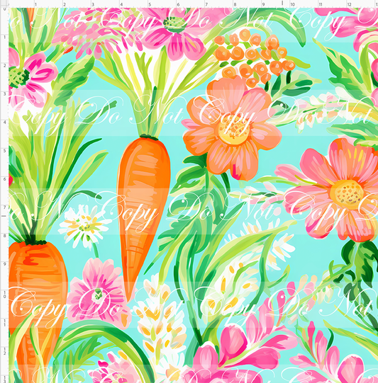 Bunny Hop Blooms - Carrots - Regular Scale