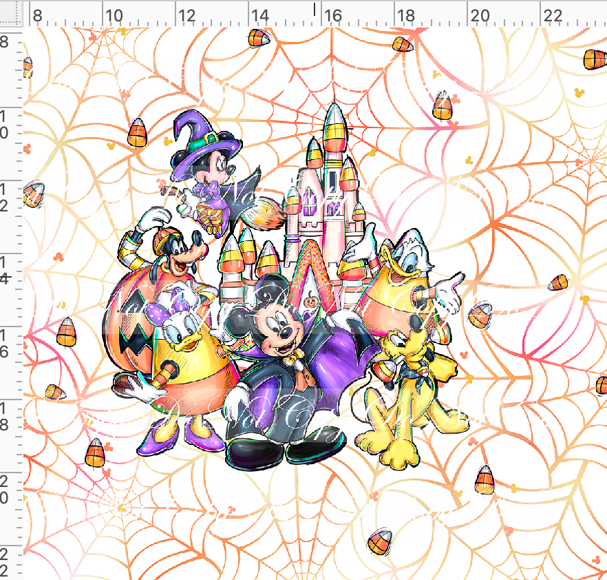 Candy Corn Friends-Panel-Group-white-adult